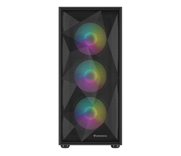 NATEC Genesis Diaxid 605 ARGB MIDI TOWER USB-C Czarna NPC-2172 - 1241512 - zdjęcie 9